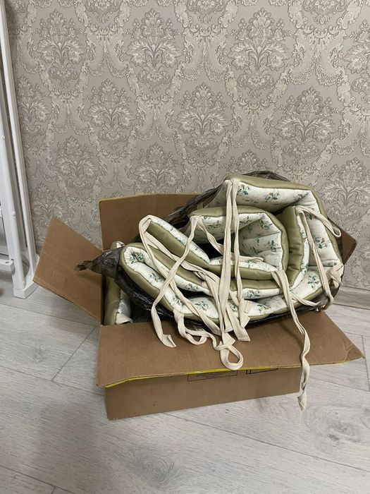 Манеж белый детский