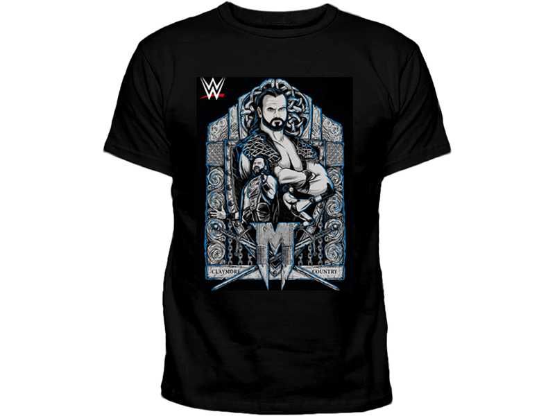 Тениска WWE кеч Drew McIntyre 8 модела