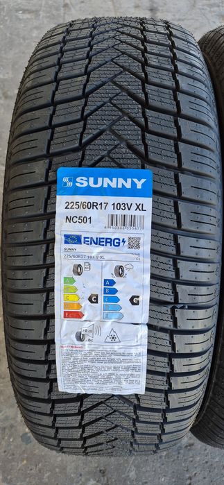 4 anvelope M+S noi Sunny 225/60/17,dot 2025.Pretul este pe bucata.