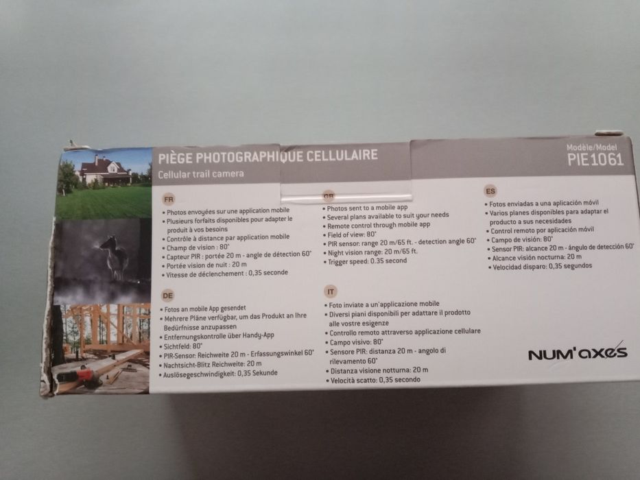 Num'axes Pie 1061 camera de vânătoare