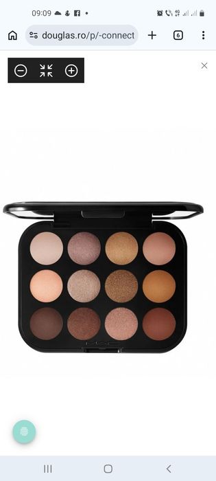 MAC Connect In Colour Eye Shadow Palette x12 paleta machiaj