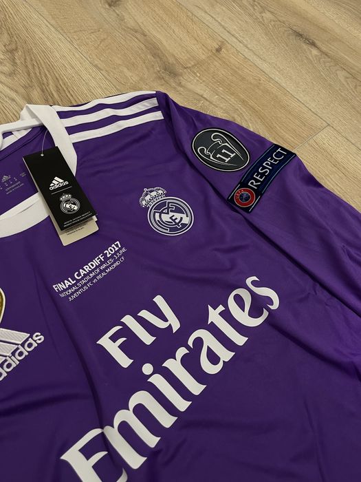 Bluza de fotbal mov real madrid Adidas cu Cristiano Ronaldo 7 marime M