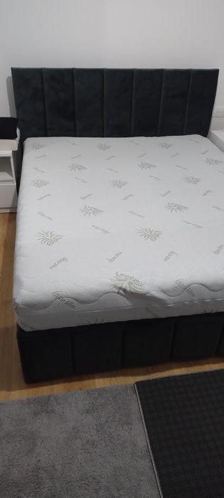 Saltea 160x200 cu husa antialergica Aloe Vera