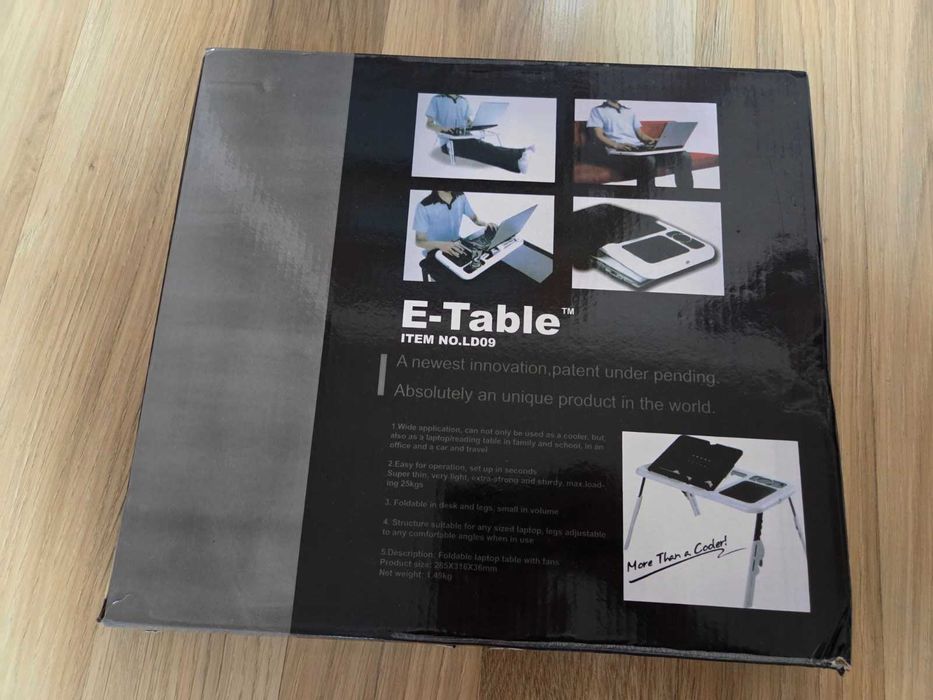 Маса за лаптоп, 2 вентилатора-нова