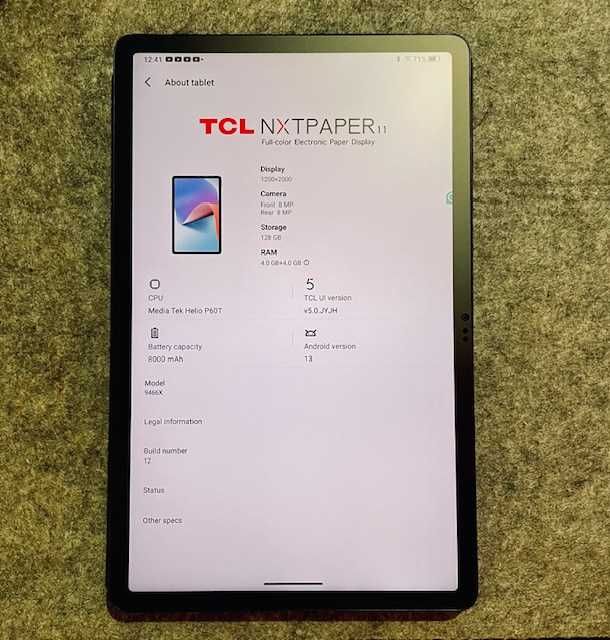 Таблет TCL nxtpaper 11