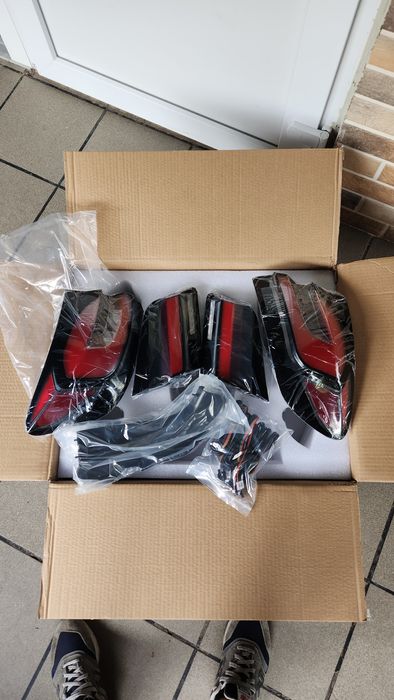 Stopuri led BMW seria 5  F10 non-facelift G30 style