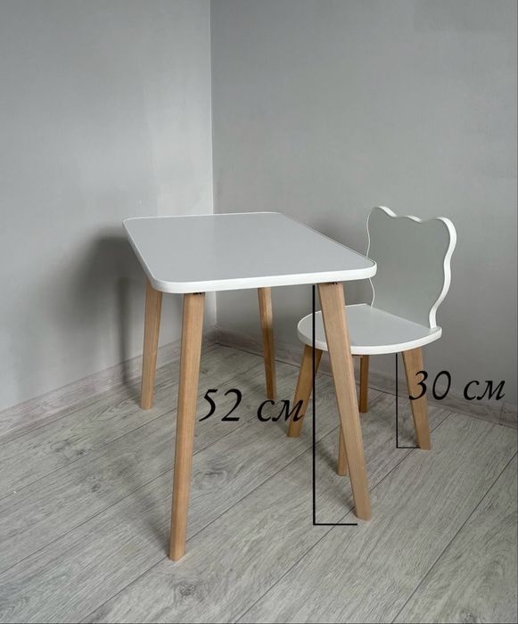 Детский клмплект стол и стул