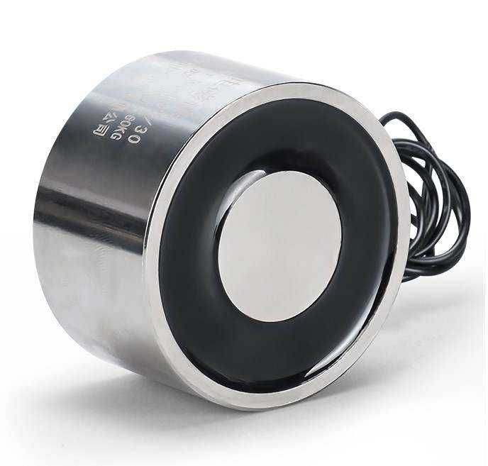 ЕЛЕКТРОМАГНИТ Сила 8кг. 12V DC постоянно напрежение 25x20mm