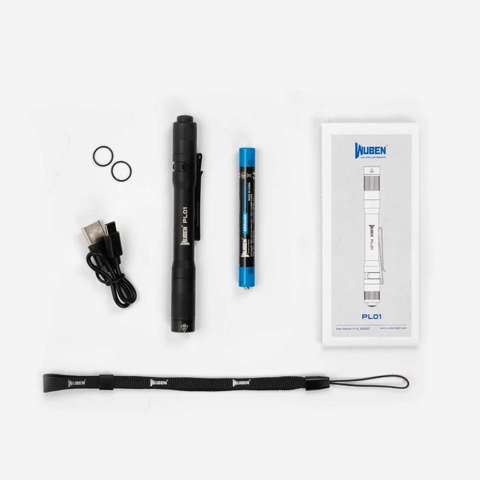 Два фенера сет- Nitecore EC4GT LE и Wuben PL01