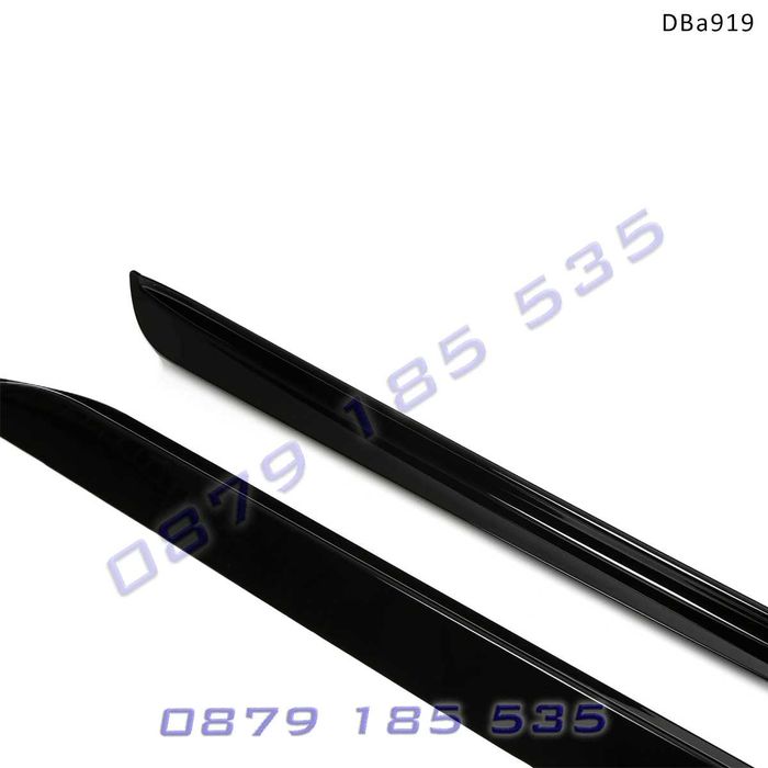 Тунинг черни лайсни прагове BMW 3 G20 G21 странични добавки бмв 3 г20