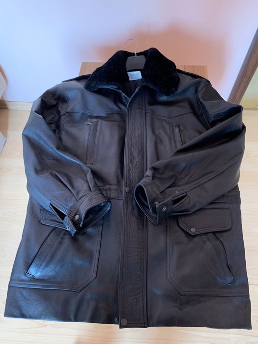 Мъжко кожено яке от естесвена кожа