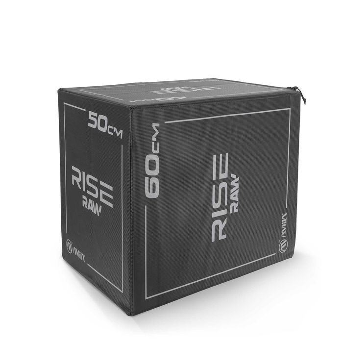 Кутия за Подскоци Amila Raw Rise – 40×50×60 см, Plyo Box, Кутия за Скачане