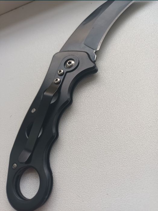 Нож Карамбит - сгъваем