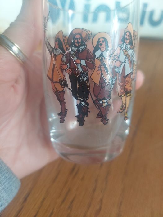 Рюмки с мушкетёрами. 70х годов