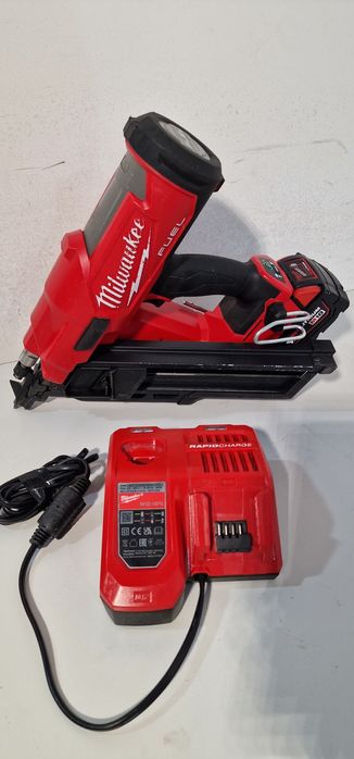 Milwaukee M18 FFN pistol cuie lemn pana la 90 Fabricatie 2025