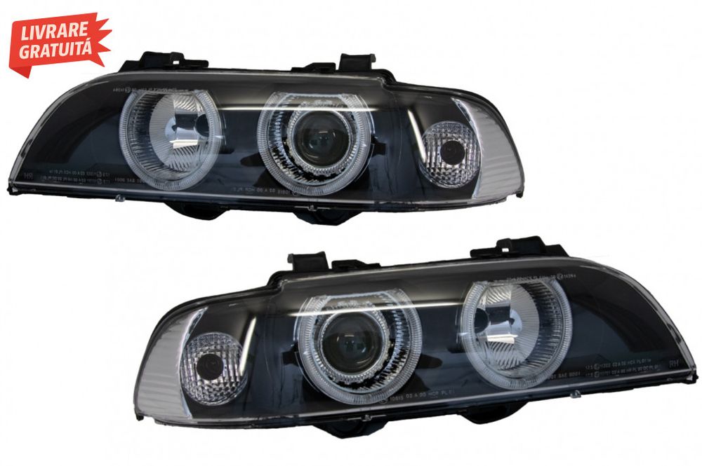 Faruri Angel Eyes BMW Seria 5 E39 (1996-2003) Facelift Design