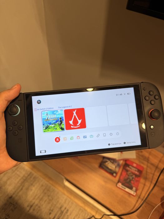 Nintendo Switch 2 + две игры
