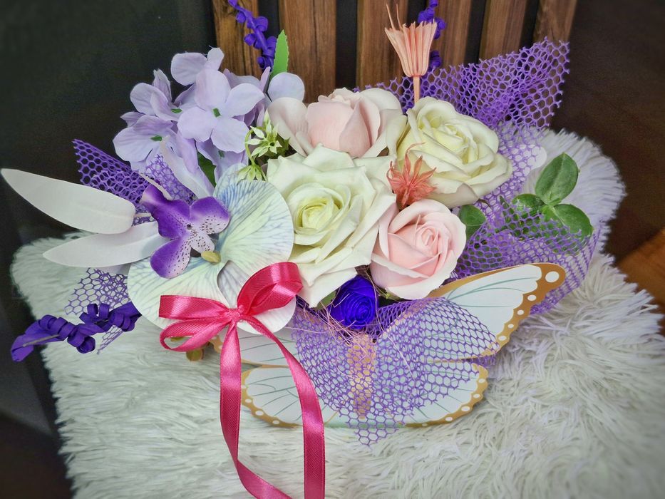Buchete flori/ buchet trandafiri săpun