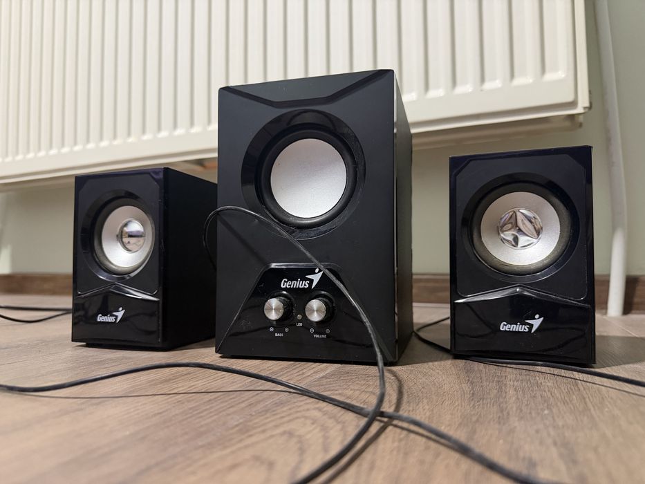 Boxe Genius 2.1 cu Subwoofer