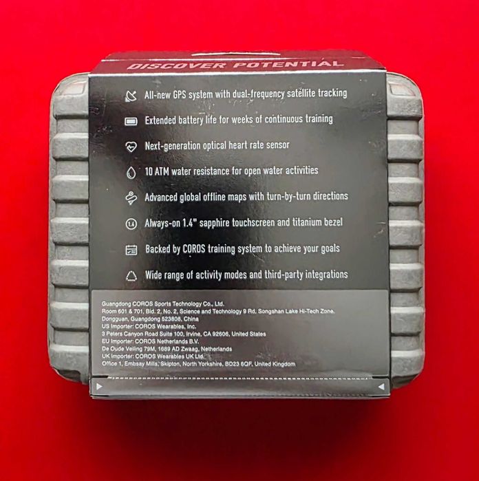 SmartWatch COROS VERTIX 2S. GPS Adventure Watch. Ca Garmin Fenix/Epix