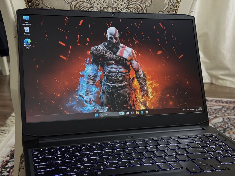 LENOVO/ RTX:3050Ti / Озу:16/ Игровой Ноутбук