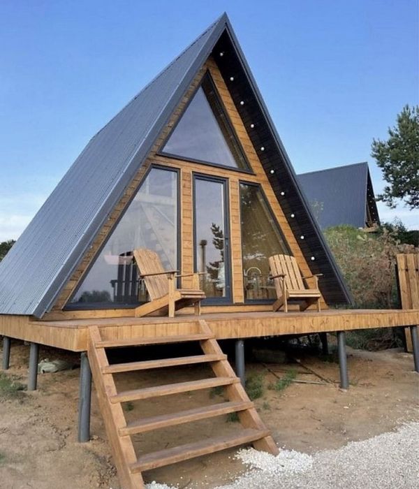 Vand cabane A frame