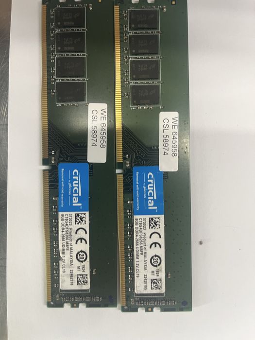 Десктоп Рам Ddr4 8 gb 2666 mhz много броя лот Различни