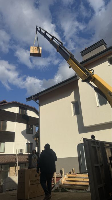 услуги камион с кран  автокран разлог банско и регион гоце делчев