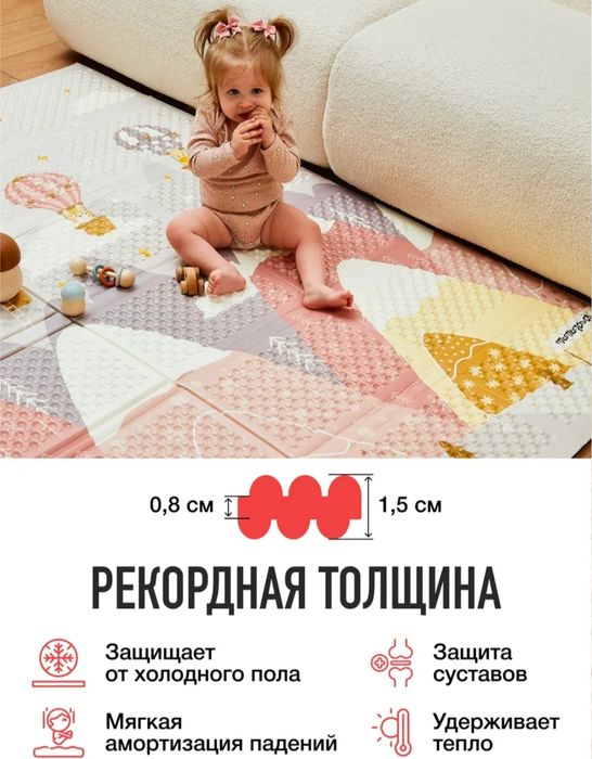 Термоковрик двусторонний
