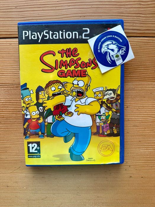 The Simpsons Game Плейстейшън 2 PlayStation PS2 PS 2