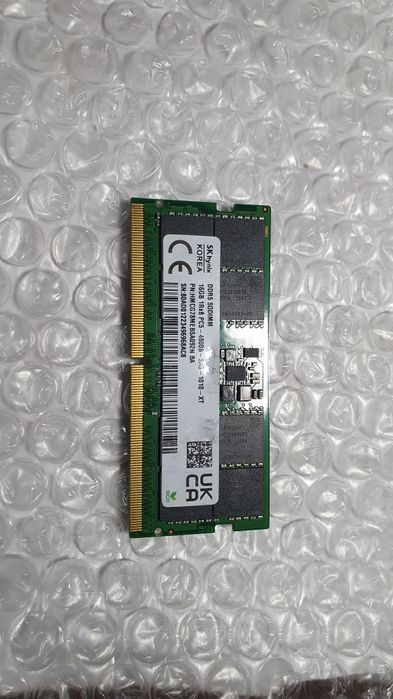 SK Hynix 16GB DDR5 Laptop SODIMM RAM 1Rx8 PC5-4800B
