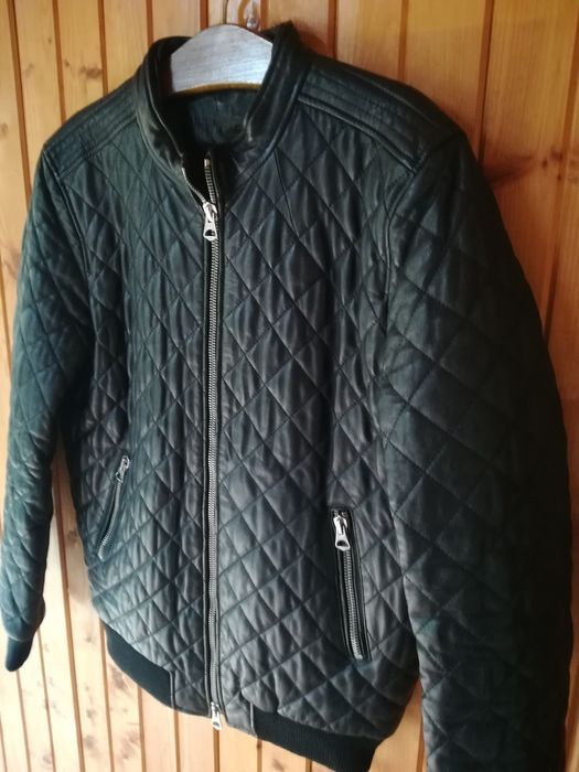 Geaca piele New Age bărbați L mărimea 50