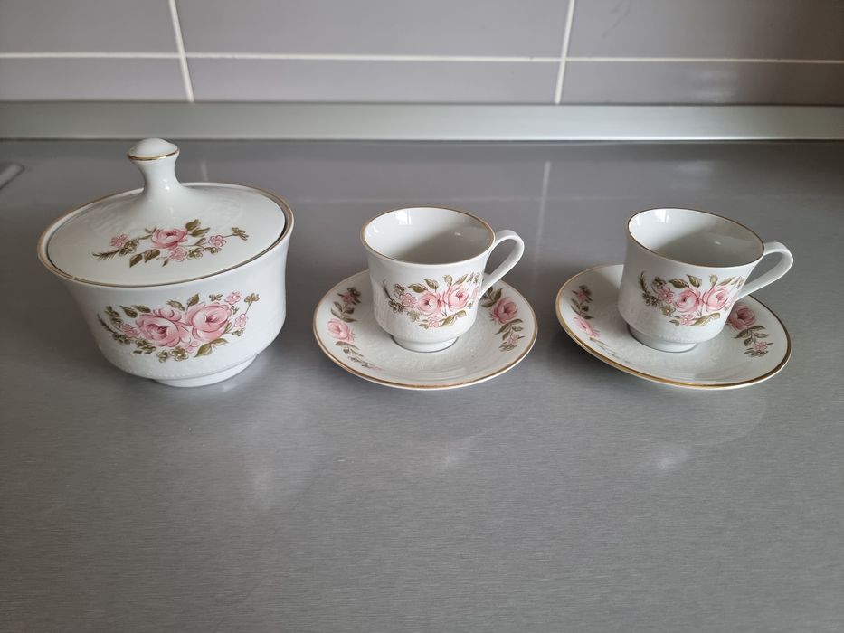 Set cafea porțelan