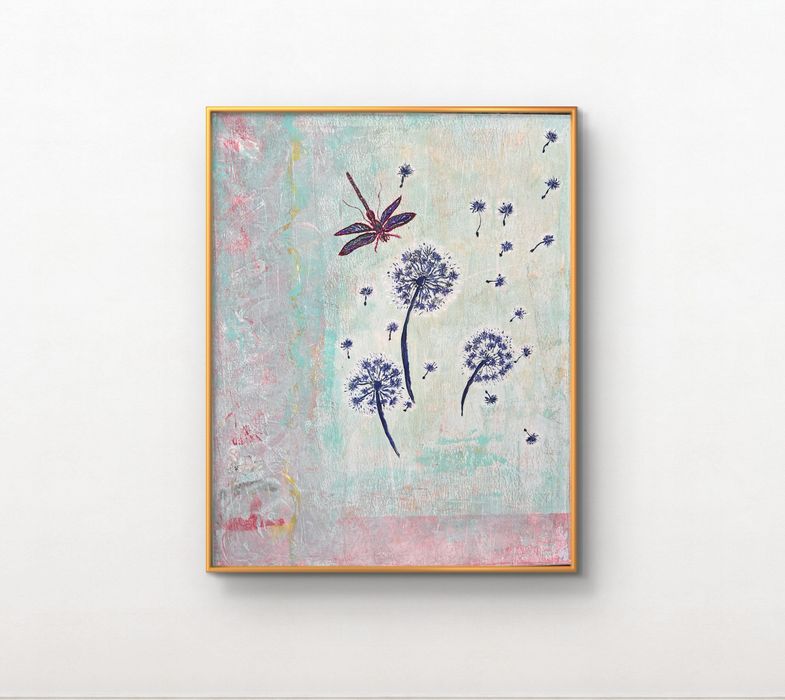 Tablou abstract in acrilic - Unicat