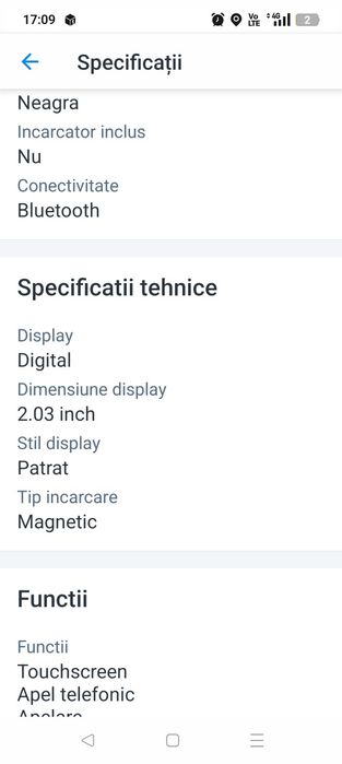 Vând ceas Smart wach