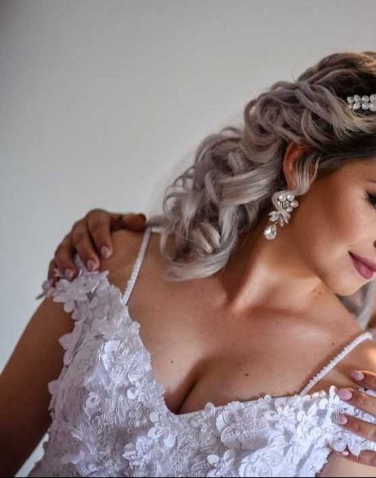 СПЕШНО Булчинска рокля + шлейф