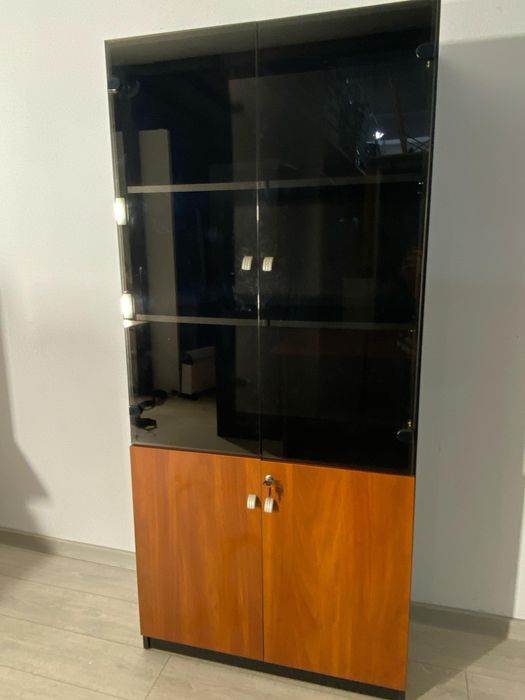 Bibliotecă; Dulap cu Vitrină; Fișet Birou cu Rafturi