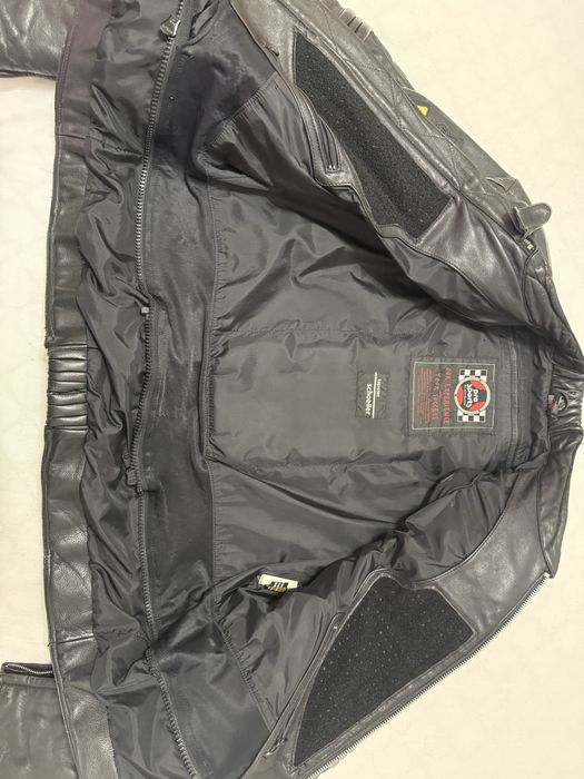 Geaca Hein Gerike piele moto protectie spate si coate