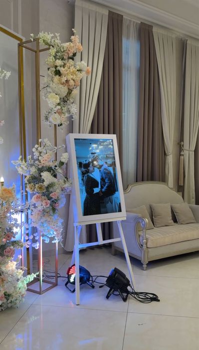 LED мольберт жалға беріледі.  LED мольберт сдаётся в аренду.