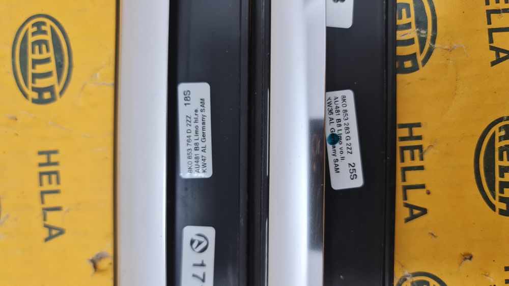 Perie geam crom ornament Audi A4 b8 8k