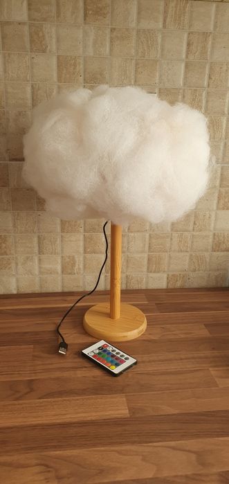 Veioza norisor cu led rgb si telecomanda