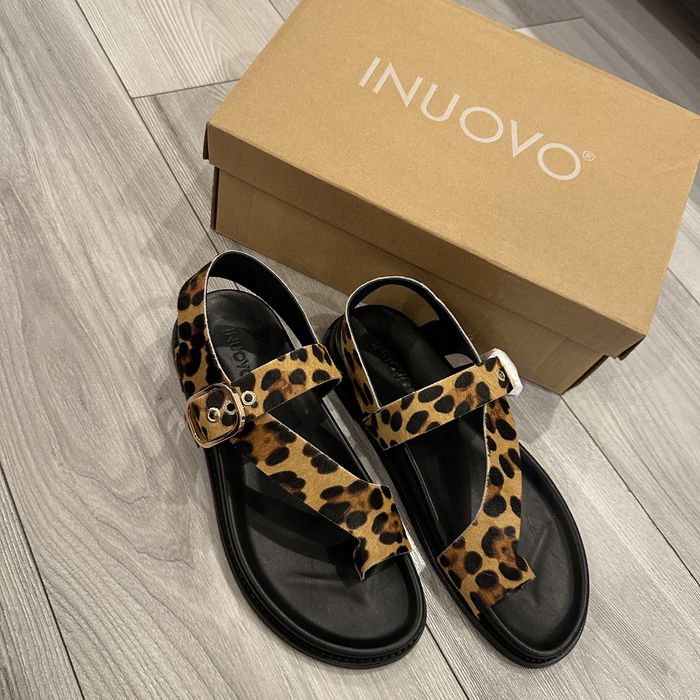 Sandale INUOVO leopard yti 40 noi