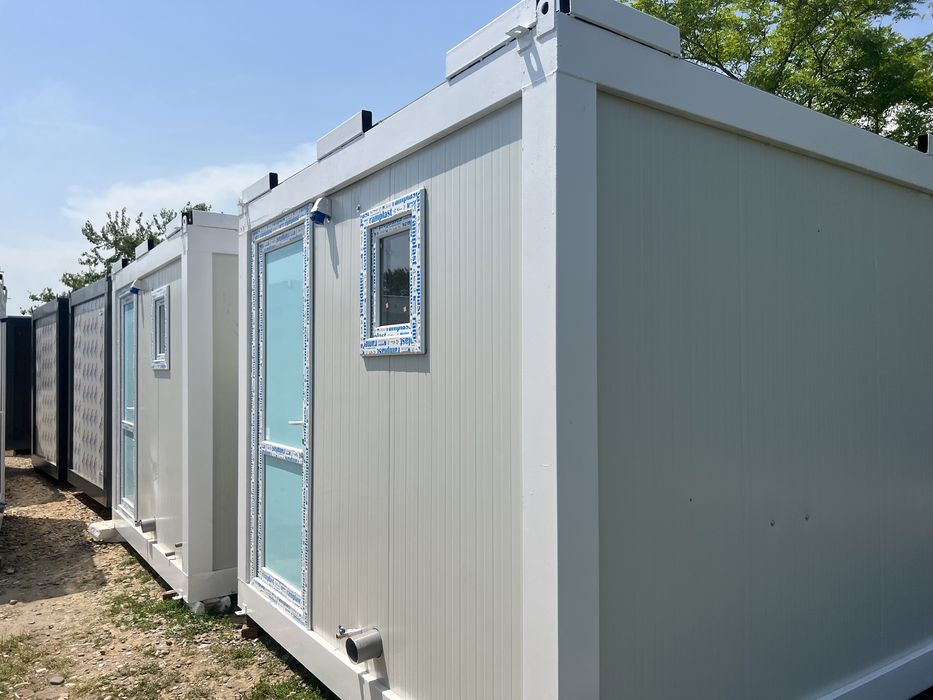 Containere organziare de santier Container de locuit vestiar birou