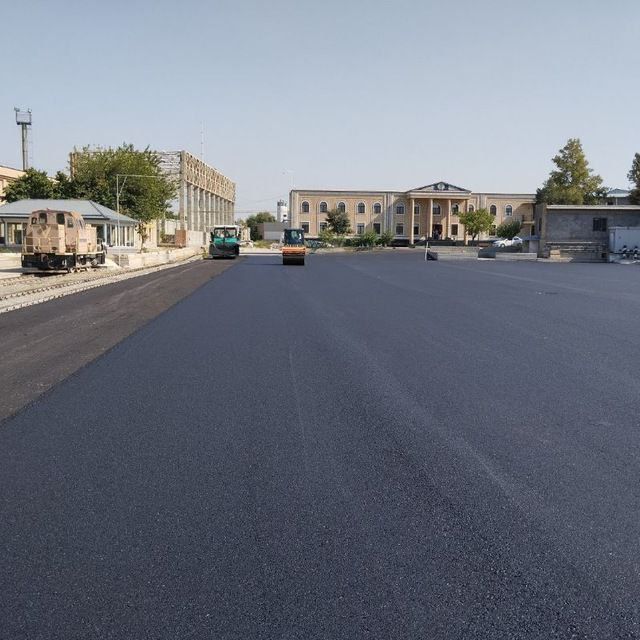 Асфальт хизматлари Узбекистон буйлаб