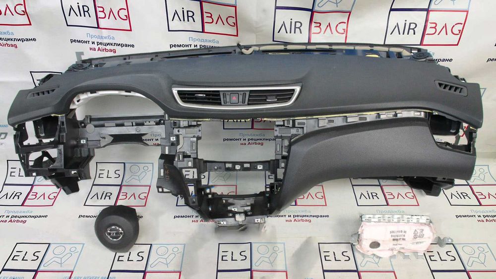 Nissan Juke Micra Qashqai Ремонт Рециклиране Airbag аербег волан,пасаж