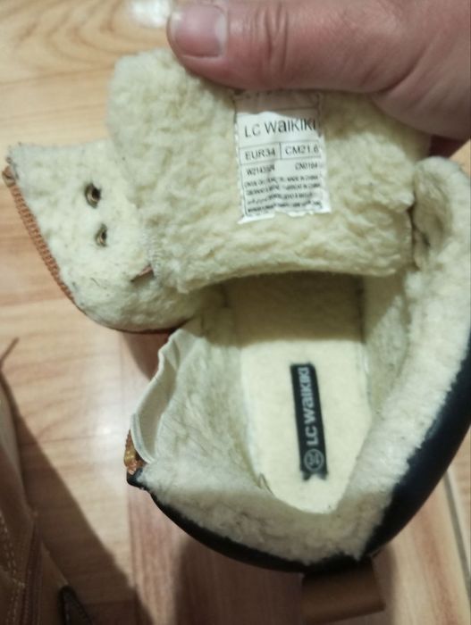 Сапожки теплые LC Waikiki на мальчика