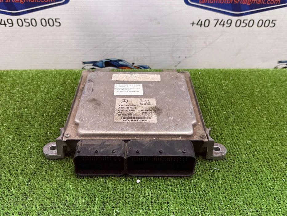 CALCULATOR MOTOR ECU MERCEDES BENZ CLASA C AMG SP C220 2.2 DIESEL 2013 COD OEM A6519007500 / A0064461540 / BERLINA 2007-2015