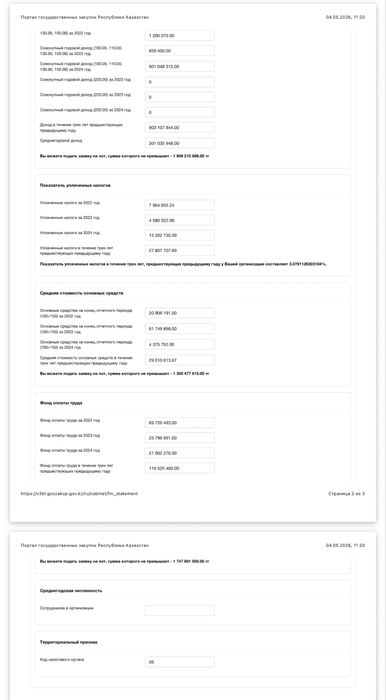 Продам ТОО смр 2 с фин устойчивостью