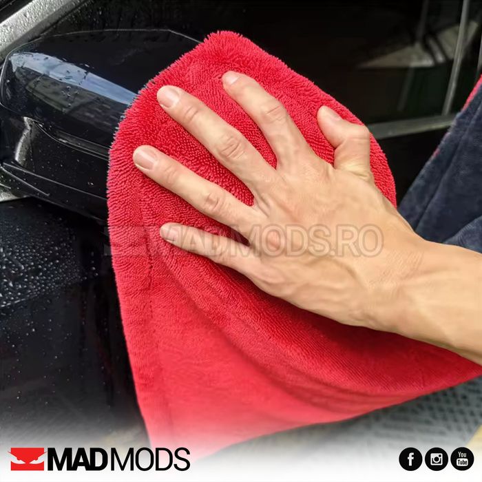 Prosop ultra absorbant Microfibra Twisted Loop 1400GSM Uscare Stergere