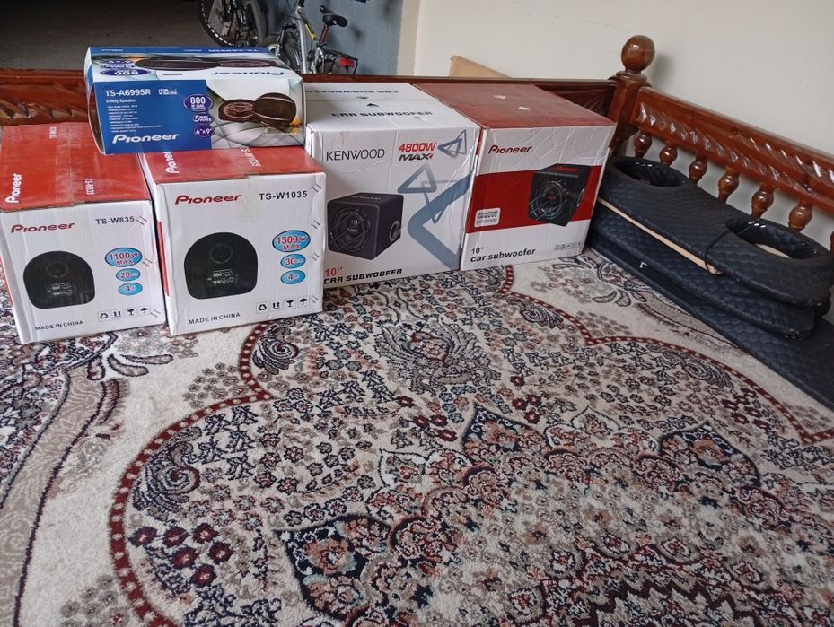 Pioneer arginal Kenwood arginal va podarginal asartimentla bor